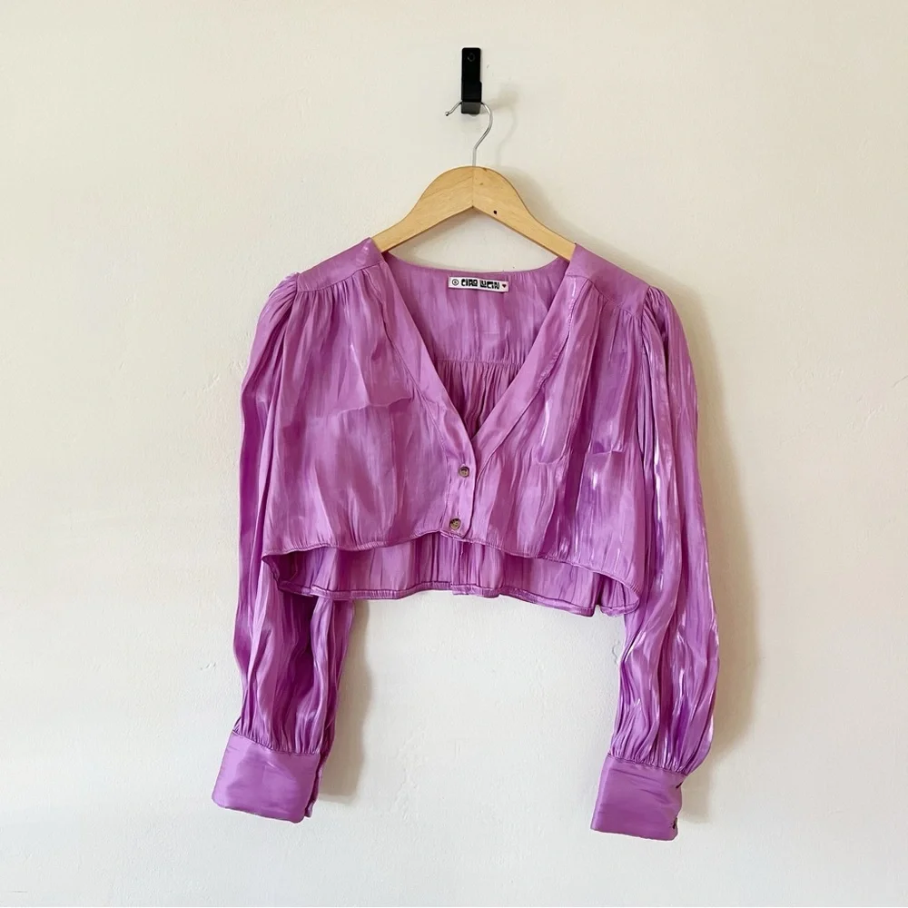 Ciao Lucia Cropped Talita Top - Picture 2 of 6